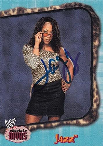 ג'אז חתום 2002 FLER WWE DIVAS Absolute כרטיס טירון 10 RC ECW NWA Autograph