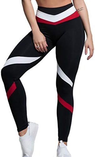 נשים אימון חותלות גבוהה מותן בטן בקרת יוגה מכנסיים 4 דרכים למתוח יוגה חותלות אימון ריצה גרביונים