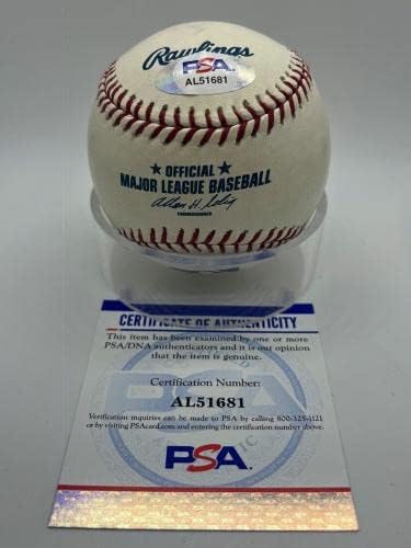 Brooks Robinson Hof 83 Orioles חתמה על חתימה חתימה OMLB Baseball PSA DNA *81 - כדורי חתימה עם חתימה