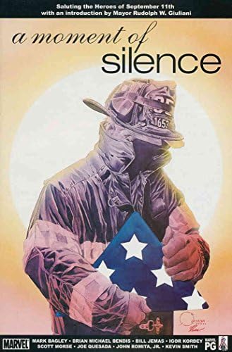 רגע של שתיקה, 1 וי. אף; מארוול קומיקס ספר / 9/11 מחווה