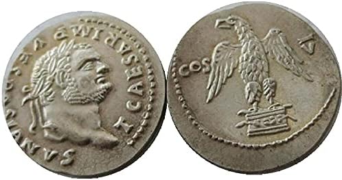 עותק זר עתיק רומאי עתיק מכסף מטבע מטבע מטבע מטבע חובבים מלאכה מלאכה למזכרת בית קישוט מתנה RM31