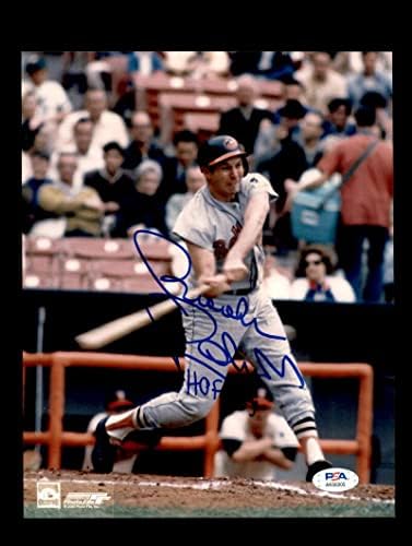 Brooks Robinson PSA DNA חתום HOF 83 8x10 Autograph Orioles - תמונות MLB עם חתימה