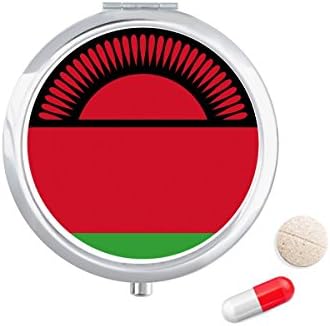 מלאווי אפריקה לאומי סמל גלולת מקרה כיס רפואת אחסון תיבת מיכל מתקן