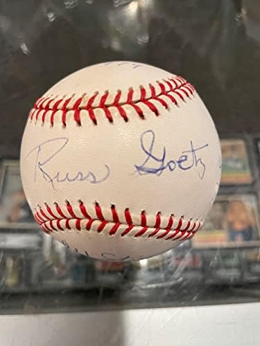 קריירה של רוס גואץ קריירה בייסבול חתום בייסבול JSA נדיר - כדורי בייסבול חתימה