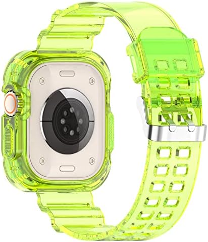 להקת Chofit תואמת להקות Apple Watch Ultra 49 ממ עם מארז, החלפה קלאסית Soft Sport Sport אביזרים לאביזרים עבור Apple Watch Ultra 49mm Smartwatch