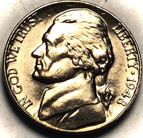 1948 P Jefferson 5 סנט מוכר ניקל סטייט