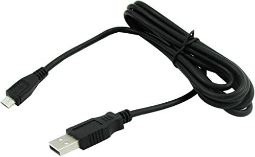 ספק כוח סופר 6ft USB ל- Micro-USB מתאם מטען טעינה כבל סנכרון סנכרון עבור אוזניות Bluetooth JABRA BT 2050/S/V 2070/S 530/S