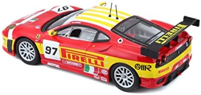 Ferrari F430 GTC 97 F. Babini - M. Malucelli - P. Ruberti 24 שעות של Le Mans 1/43 מכונית דגם Diecast מאת Bburago 36303
