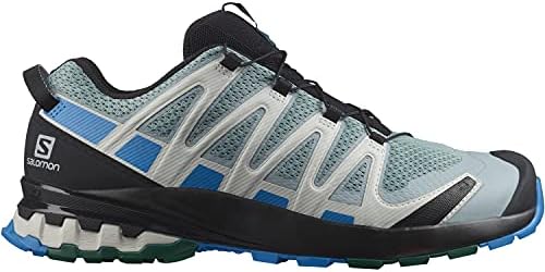 סלומון קסא פרו 3 ד ו8 נעלי ריצה לגברים, צפחה / אסטר כחול / פסיפיק, 9.5