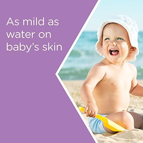 קרם הגנה מינרלי תחמוצת אבץ הגנה רציפה תינוק אבינו לעור רגיש עם מקדם הגנה ספקטרום רחב 50, מדמיע חינם, זיעה-&מגבר; עמיד במים, נסיעות - גודל,