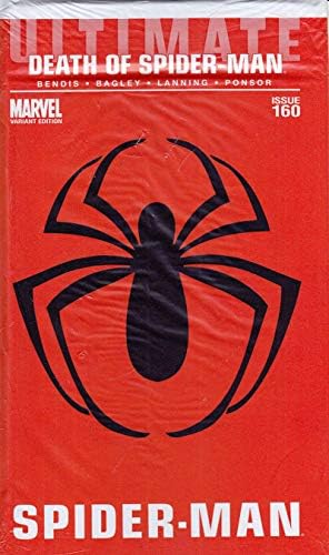ספיידרמן אולטימטיבי 160א וי-אף/ננומטר ; ספר קומיקס מארוול / מותו של ספיידרמן אדום