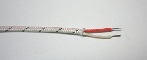 חוט תרמי מסוג ג ' י 24 מוצק עם בידוד פיברגלס קלוע - 10 חצר