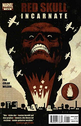 גולגולת אדומה 1 וי-אף / נ. מ.; ספר קומיקס מארוול / גרג פאק בהתגלמותו