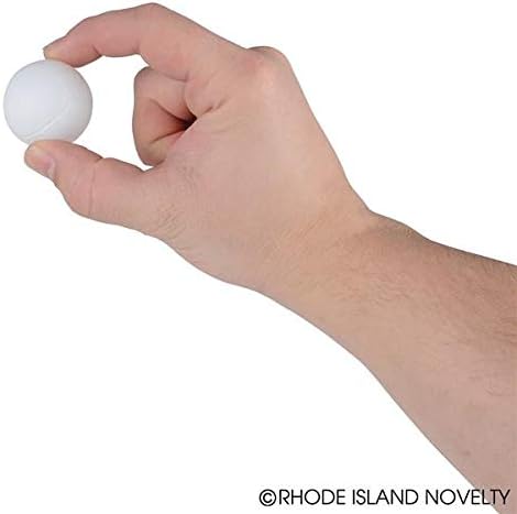 רוד איילנד חידוש כדורי פינג פלסטיק בגודל 1.5 אינץ ', חבילה של 12