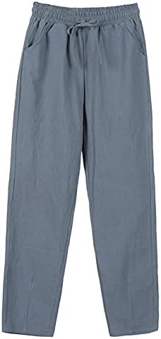 מיאשוי פסים מכנסיים לנשים מקרית נשים קיץ גבוהה מותן כותנה פאלאצו מכנסיים רחב קצר צפצף לנשים מקרית