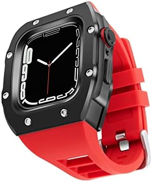 ערכת להקות סיליקון טקסום להקת Apple Watch 44 ממ תואמת סדרת Iwatch Se/6/5/4 החלפת להקה