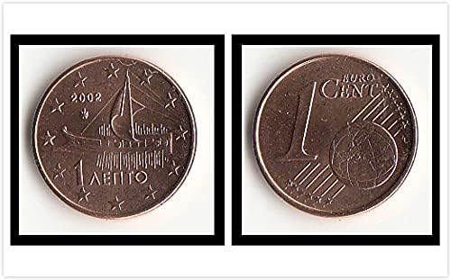 יוון אירופאי 1 יורו ציון יורו שנת מטבע אוסף מתנות מטבע זרות אקראיות