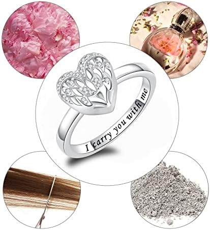 טבעת תכשיטים של פוקדודודו סטרלינג סטרלינג טבעת תכשיטים לאפר - כנפי מלאך