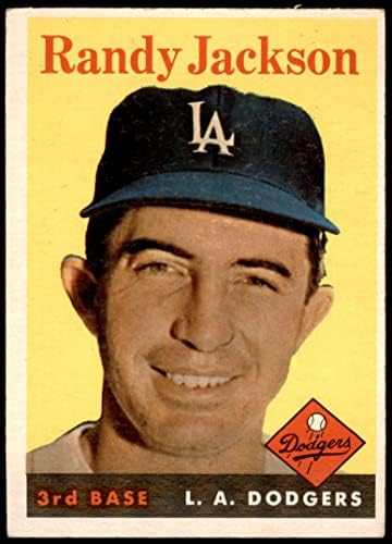 1958 Topps 301 רנדי ג'קסון לוס אנג'לס דודג'רס VG/Ex Dodgers