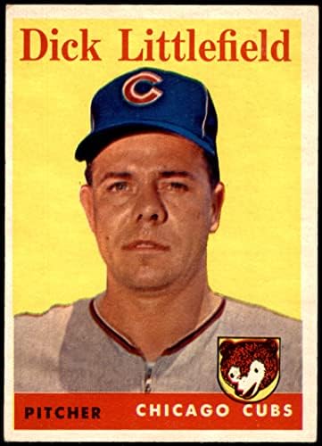 1958 Topps 241 Dick Littlefield Chicago Cubs Ex Cubs